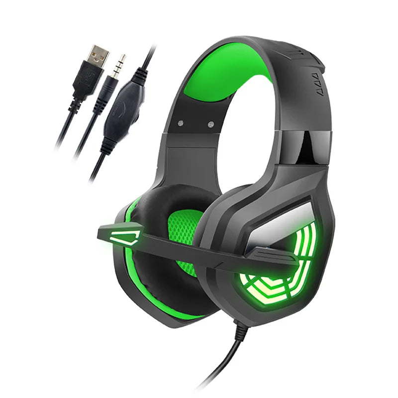 G7 LED Light Gaming Headset USB
