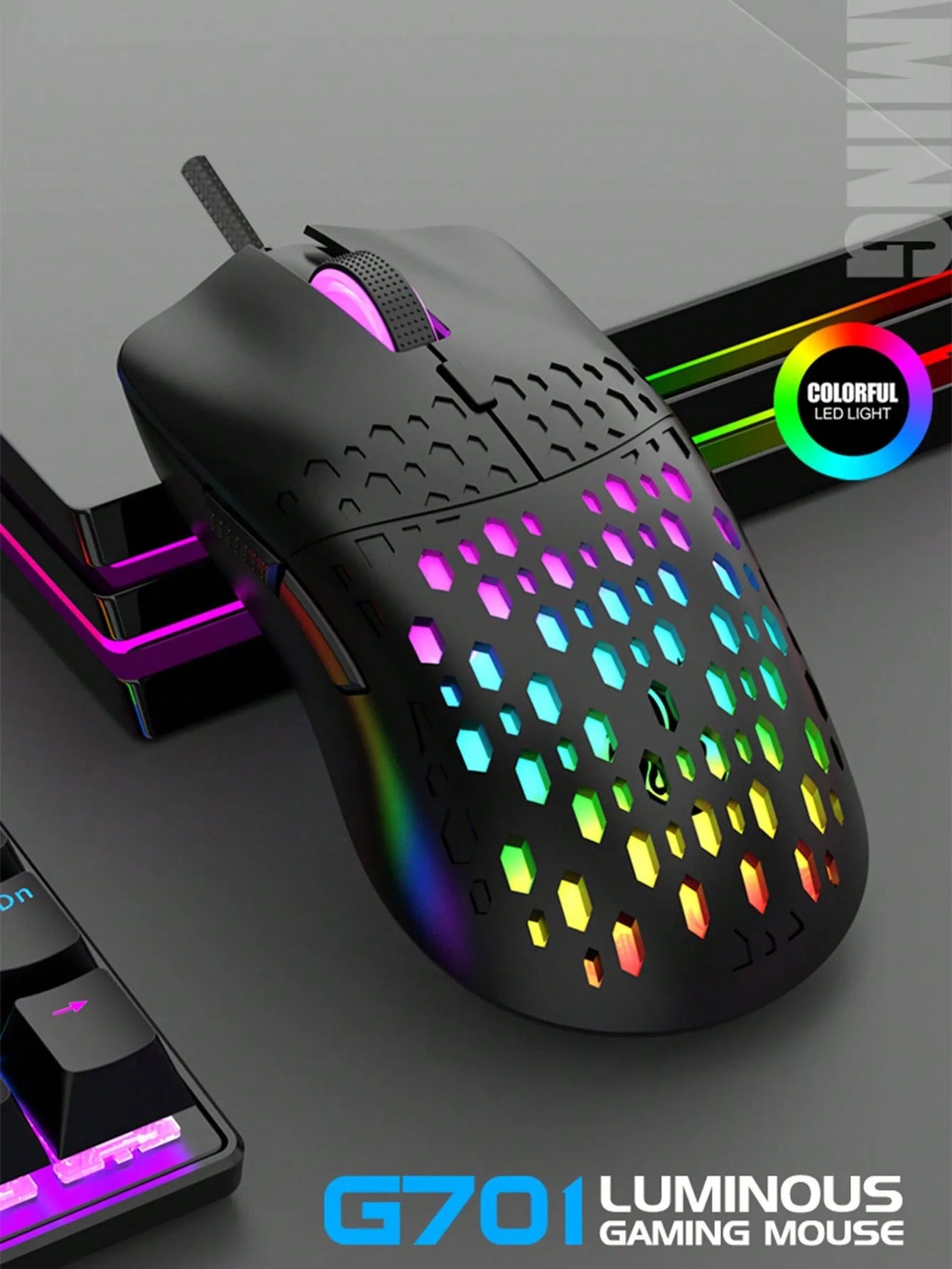 Wireless gaming mouse