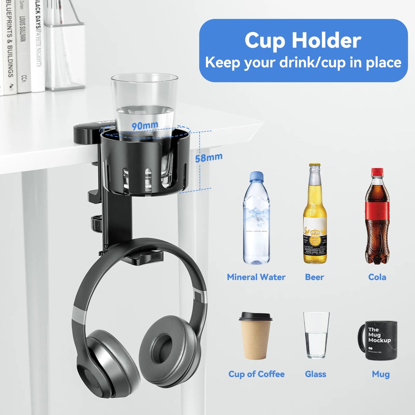Desk Controller Holder 5 in 1