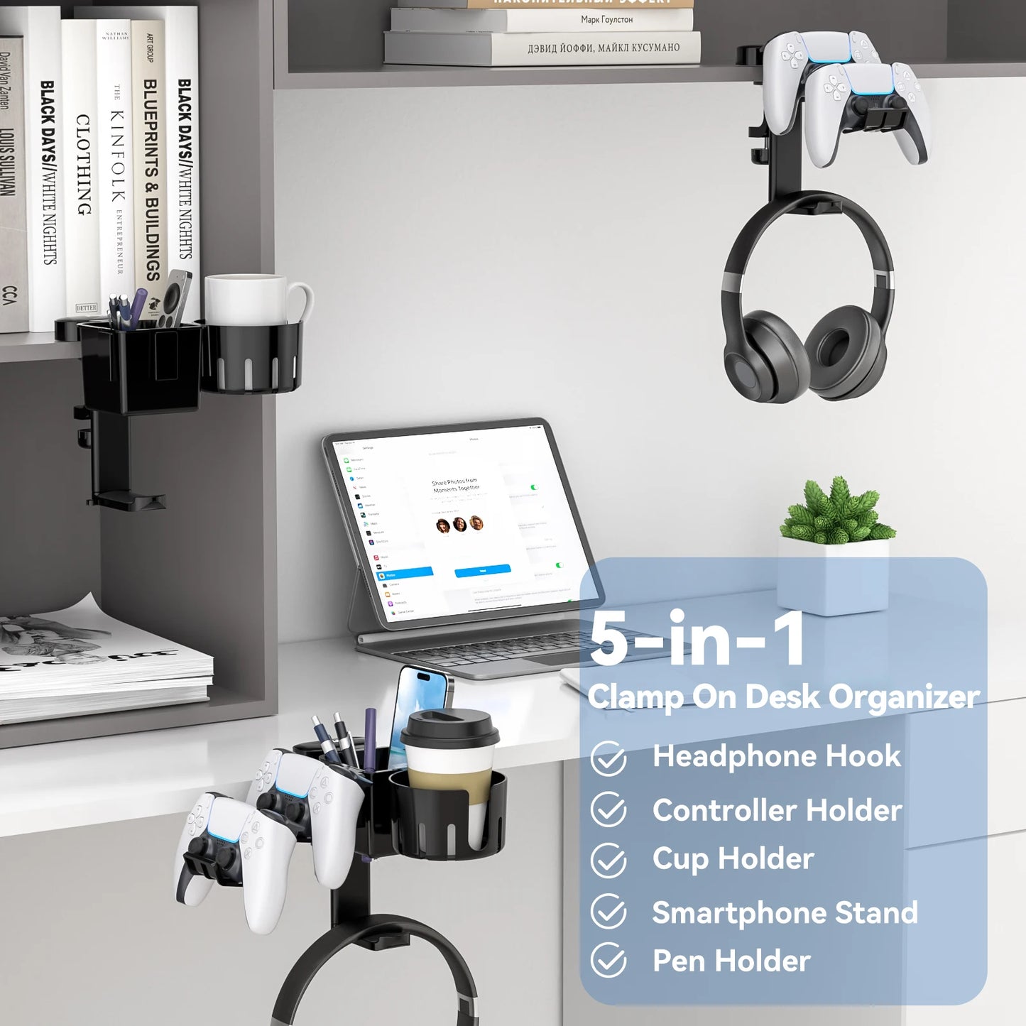 Desk Controller Holder 5 in 1